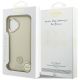 8. Guess Grained Strass Logo MagSafe case for iPhone 17 - beige