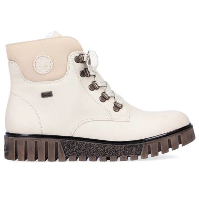 49. Waterproof beige women's hiking boots Rieker Y3433-60