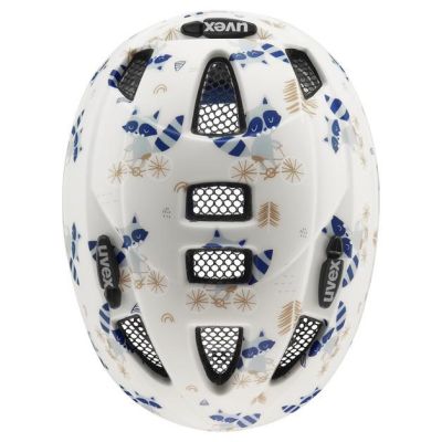 8. UVEX Kid 2 CC children's bike helmet 46-52cm, raccoon matt