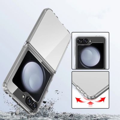 3. Tech-Protect FlexAir Hybrid Case for Samsung Galaxy Z Flip 6 / 7 FE - Transparent