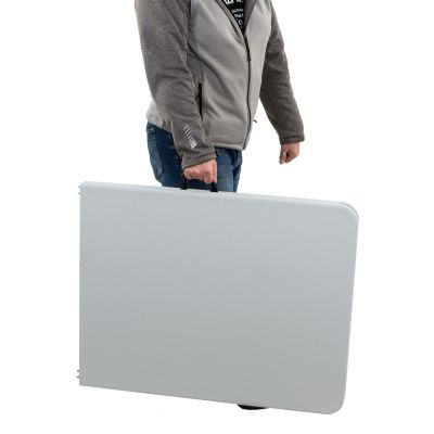 13. CATERING TABLE FOLDABLE INTO A SUITCASE 180x70CM MAX.100KG WHITE