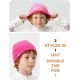2. ROCKBROS reversible children's winter hat pink