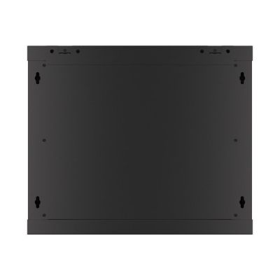 6. LANBERG WALL-HUNG RACK CABINET 19" 9U 600X450 METAL DOOR BLACK (FLAT PACK) WF01-6409-00B