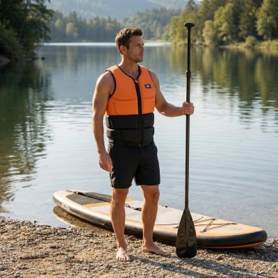 7. NEOPRENE SUP VEST XQMAX RS ORANGE/ BLACK