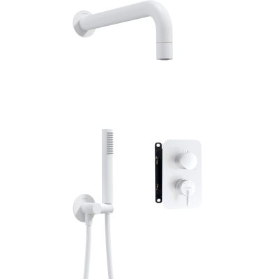 Concealed shower set with mixing BOX - with shower head