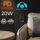 2. MACLEAN POWER SOCKET X2 + 4XUSB, SPLITTER WITH 2 SOCKETS, 2XUSB A, 2XUSB C PD 20W, 1X16A + 1X6A MCE249 F/B