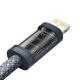 8. Baseus CALD000116 Lightning - USB-C PD cable 20W 480Mb/s 2m - gray