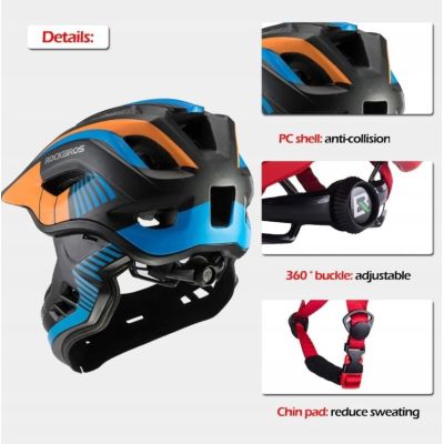 2. Rockbros children's bike helmet 48-54cm