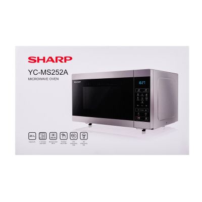 2. SHARP YC-MS252AE-S microwave oven
