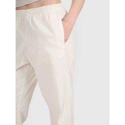 4. Women's casual trousers 4F 4FRSS25TTROF1448-11S