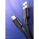 13. Ugreen US287 60117 USB-A / USB-C 3A cable 1.5m - black