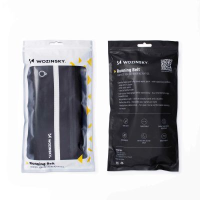 14. Wozinsky expandable running belt black (WRBBK1)
