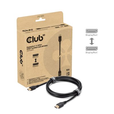 3. CLUB3D CAC-1093 DisplayPort Cable 3m Black