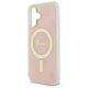 6. Guess IML 4G MagSafe iPhone 16 Case - Pink