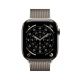 2. Apple Watch Series 11 Cellular 46mm Natural Titanium Case with Natural Mesh Strap - M/L