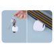 18. Baseus T2 Pro smart GPS tracker for children's handbag keys white (FMTP000002)