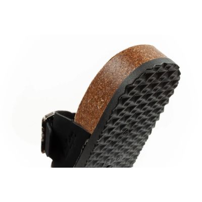 7. Lee Cooper women's slip-on shoes, black suede, comfortable, lightweight