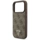 6. Guess 4G Strap Triangle Logo MagSafe case for iPhone 17 Pro - brown