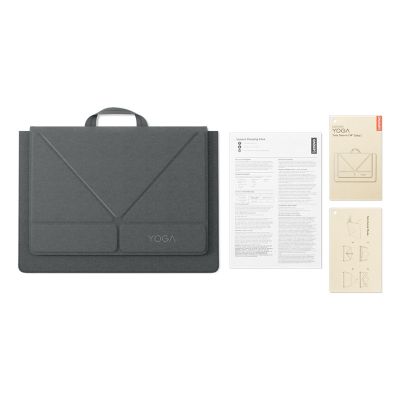8. Lenovo | Yoga Tote Sleeve | Fits up to size 14" | Sleeve | Gray