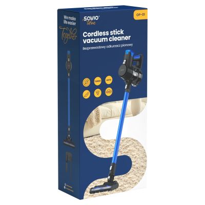 20. SAVIO CORDLESS VERTICAL VACUUM CLEANER OP-01