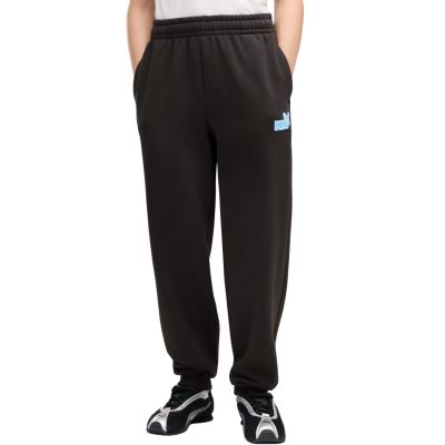 Puma ESS Logo Lab Relaxed Kids’ Trousers Black 694675 01