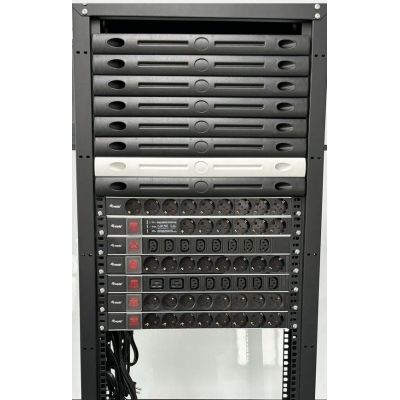 Equip 333319 PDU Power Distribution Unit 6 x Network Sockets 1U Black