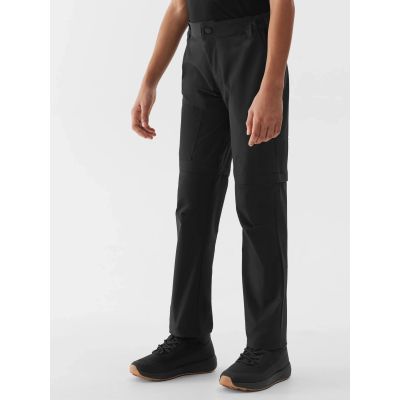 Girls' 4F Junior 2-in-1 4way stretch trousers with detachable legs