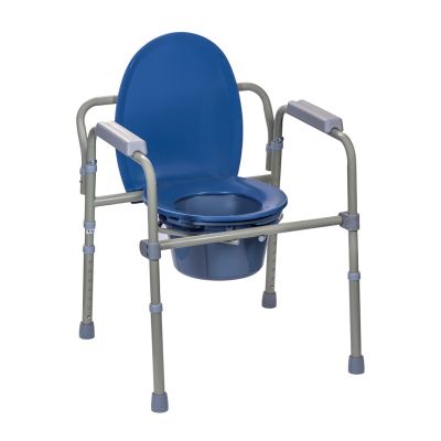 3-in-1 folding toilet chair