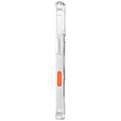 4. Uniq Swivix 360 Rotating Kickstand Case for iPhone 17 - Transparent