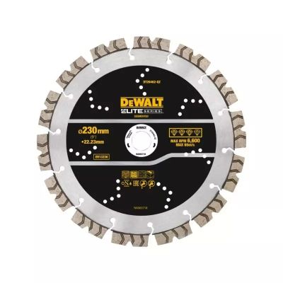 6. DeWALT DT20462-QZ Diamond Blade 23 cm Diamond Blade for Segmented Edge