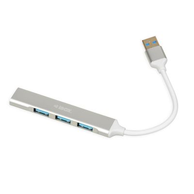 I-BOX 4-PORT HUB USB3.0 + USB 2.0, SLIM