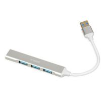 I-BOX 4-PORT HUB USB3.0 + USB 2.0, SLIM