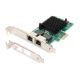 DIGITUS PCIE NETWORK CARD WIRED 2X RJ45 GIGABIT 10/100/1000MBPS LOW PROFILE DN-10132