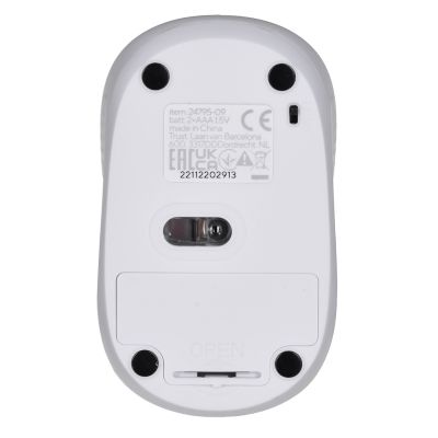 10. TRUST Primo Wireless Mouse matt white