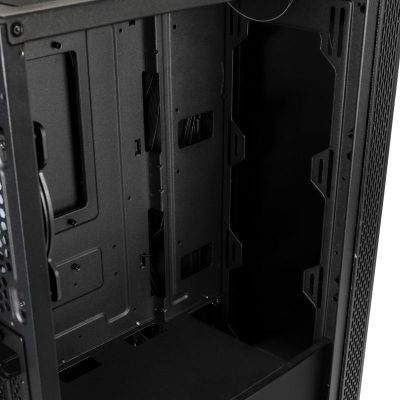 10. Gaming Case, Kolink VOID RIFT Midi Tower Case, Black