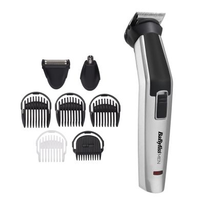 3. BaByliss 8-in-1 Titanium Silver, Black