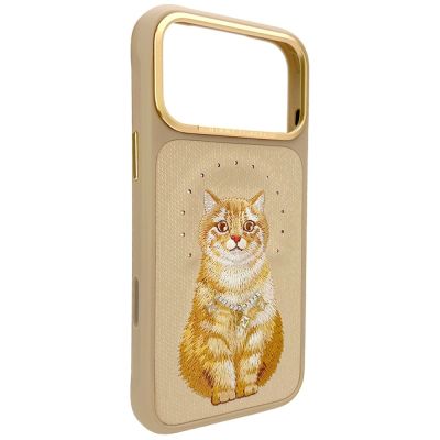 3. Nimmy Lucky Fashion Cat MagSafe case for iPhone 17 Pro Max - brown