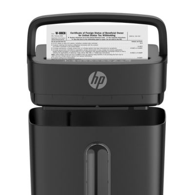 4. HP One Shred 6CC Shredder Particle Cutting 68 dB Black