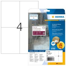 HERMA Etik. strapazierf. A4 incl. 105x148 mm Transparencies 100 St.