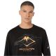 4. ASICS Fujitrail Logo LS Top 2011D391-001 Black L