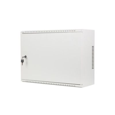 17. Lanberg rack cabinet, wall-mounted, 19" 4U+3U, 540x200, low-profile, gray (assembled)