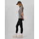4. Women's loose T-shirt with print 4F 4FKAW26TTSHF4506-26S