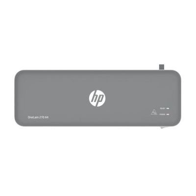HP ONELAM 270 Laminator, A4, hot + 5 pouches: A4/80 mic, gray