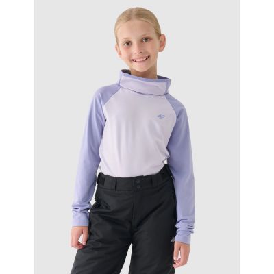 Children's thermal underwear (top) 4F Junior 4FJRAW24UBRUU108-52S