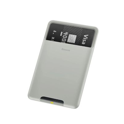 2. Baseus self-adhesive card case for phone documents gray (ACKD-B0G)