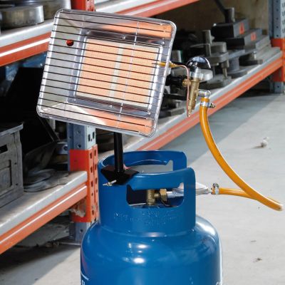 2. BRI radiant heater for PB LPG gas cylinder