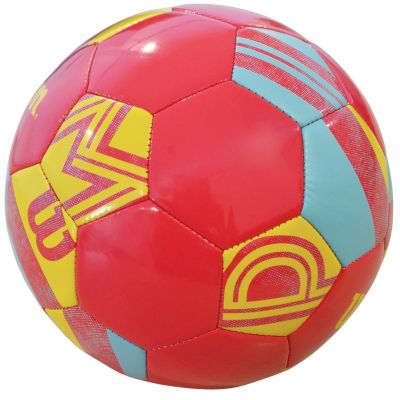 9. WILSON IMPACT SB FOOTBALL CORAL/YELLOW/BLUE SIZE 5