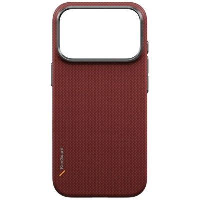 5. Uniq Keva EDGE Magclick Charging Case for iPhone 18 Pro / 17 Pro - Red