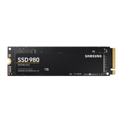 6. Samsung 980 1TB M.2 2280 PCI-E x4 Gen3 NVMe SSD (MZ-V8V1T0BW)