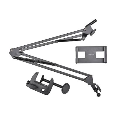 2. Ugreen Foldable Desk Phone Holder Black and Gray